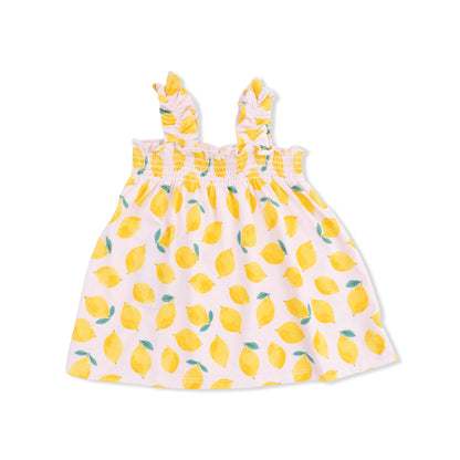 Sunny Lemons - Ruffly Strap Top and Bloomer - Hello Baby Apparel