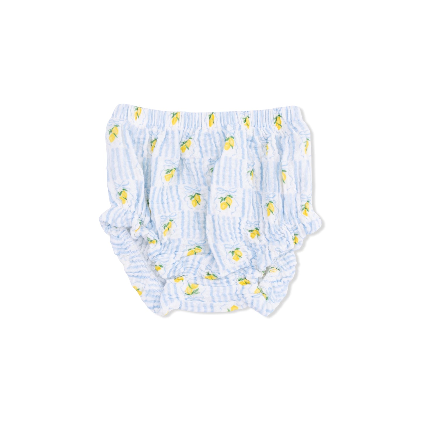 Lovely Lemons - Smocked Top with Bloomer & Sun Hat Set - Hello Baby Apparel