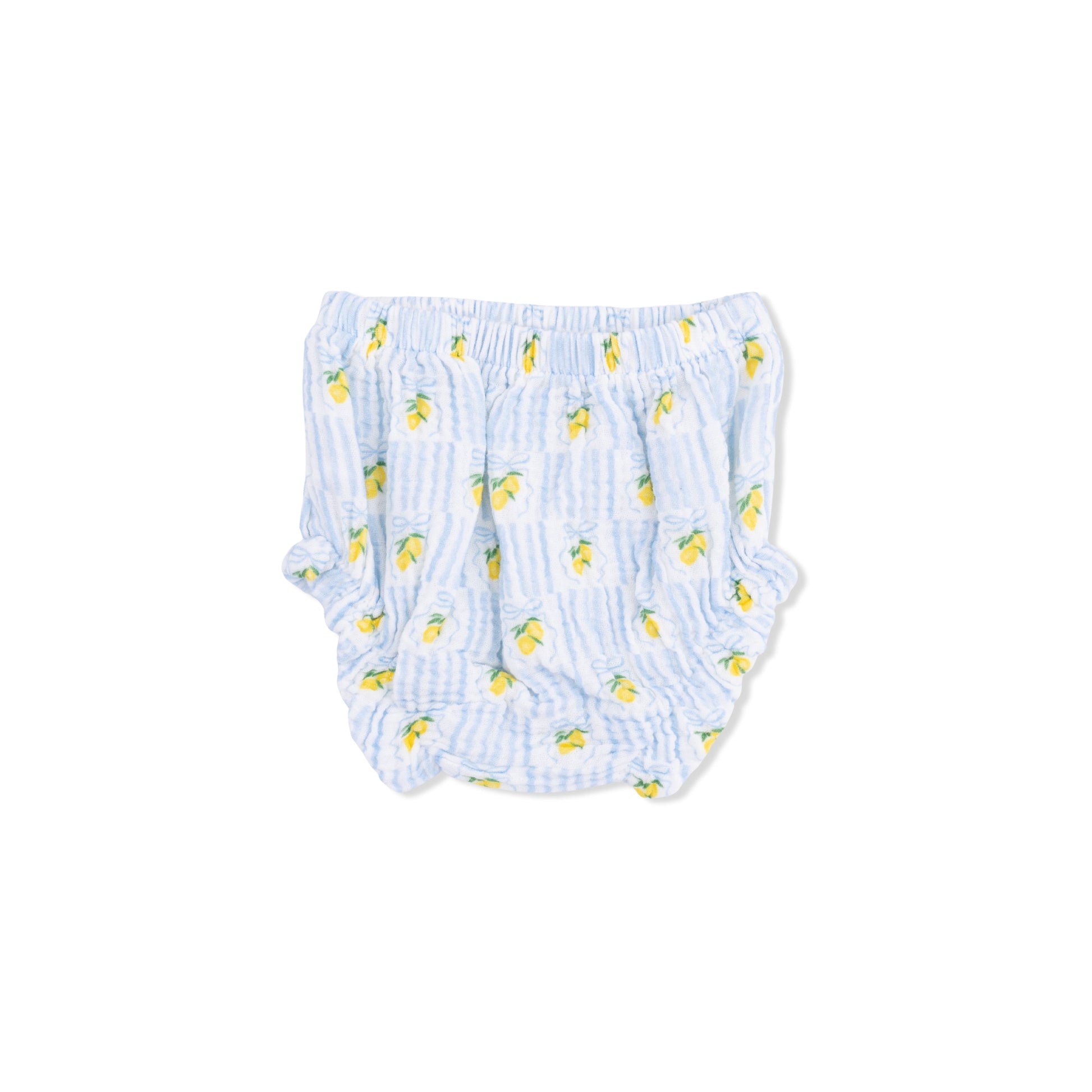Lovely Lemons - Smocked Top with Bloomer & Sun Hat Set - Hello Baby Apparel
