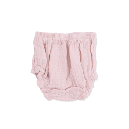 Solid Muslin Lotus - Smocked Top with Bloomer - Hello Baby Apparel