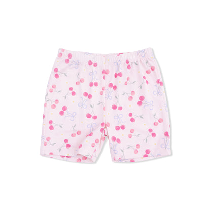 Sweet Bow Cherries - Bike Shorts - Hello Baby Apparel