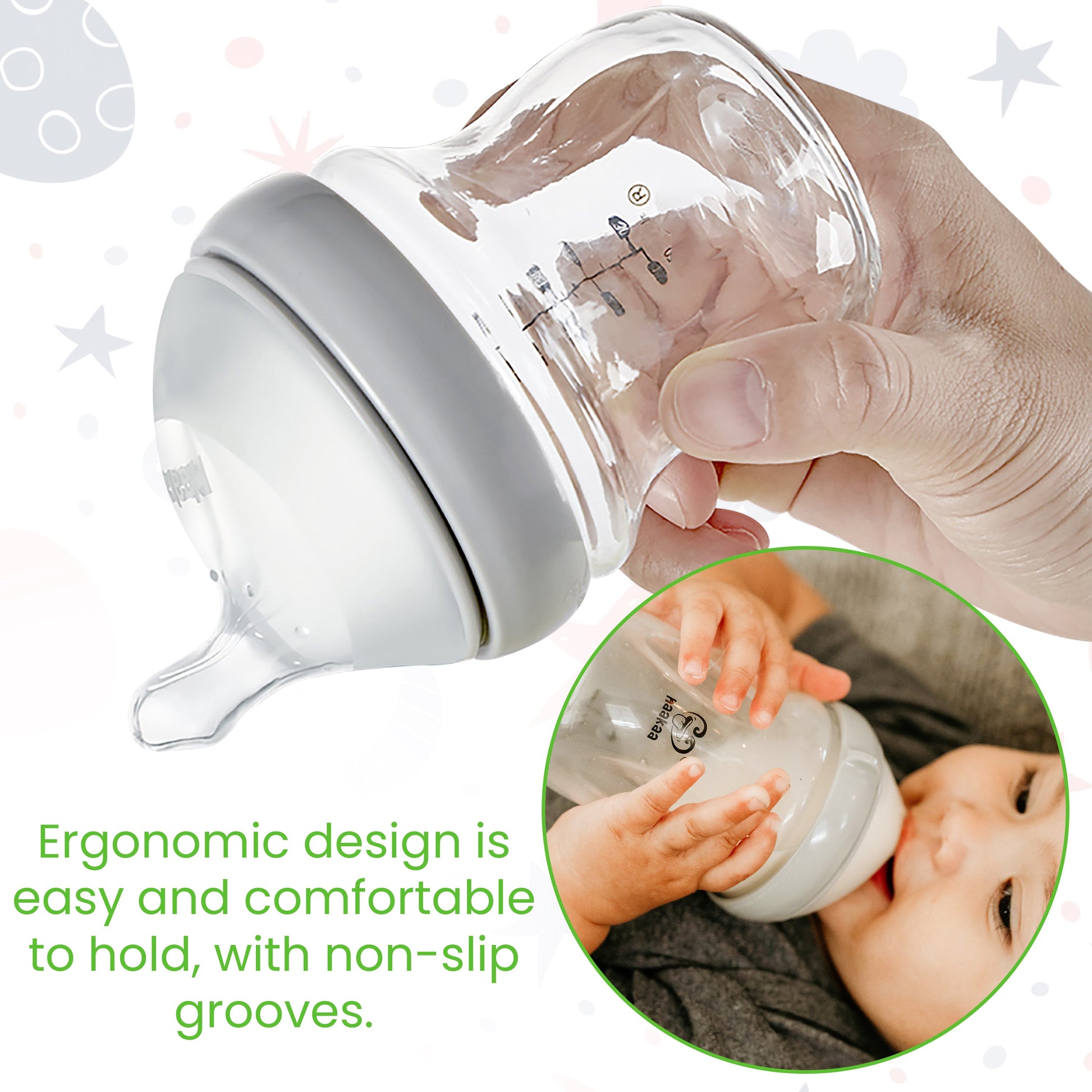 Haakaa Gen 3 Silicone Orthodontic Anti-Colic Nipple 2 PK - Hello Baby Apparel