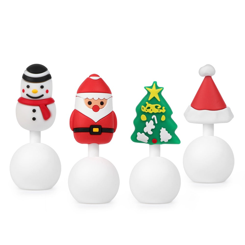 Haakaa Winter Holiday Silicone Breast Pump Stopper Gift Set 4 PK (Limited Edition) - Hello Baby Apparel
