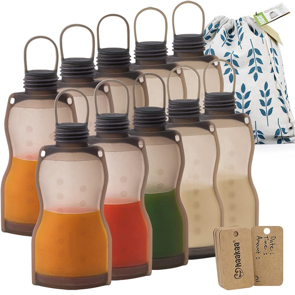 Haakaa Silicone Milk Storage Bag (9oz/260ml) - Hello Baby Apparel