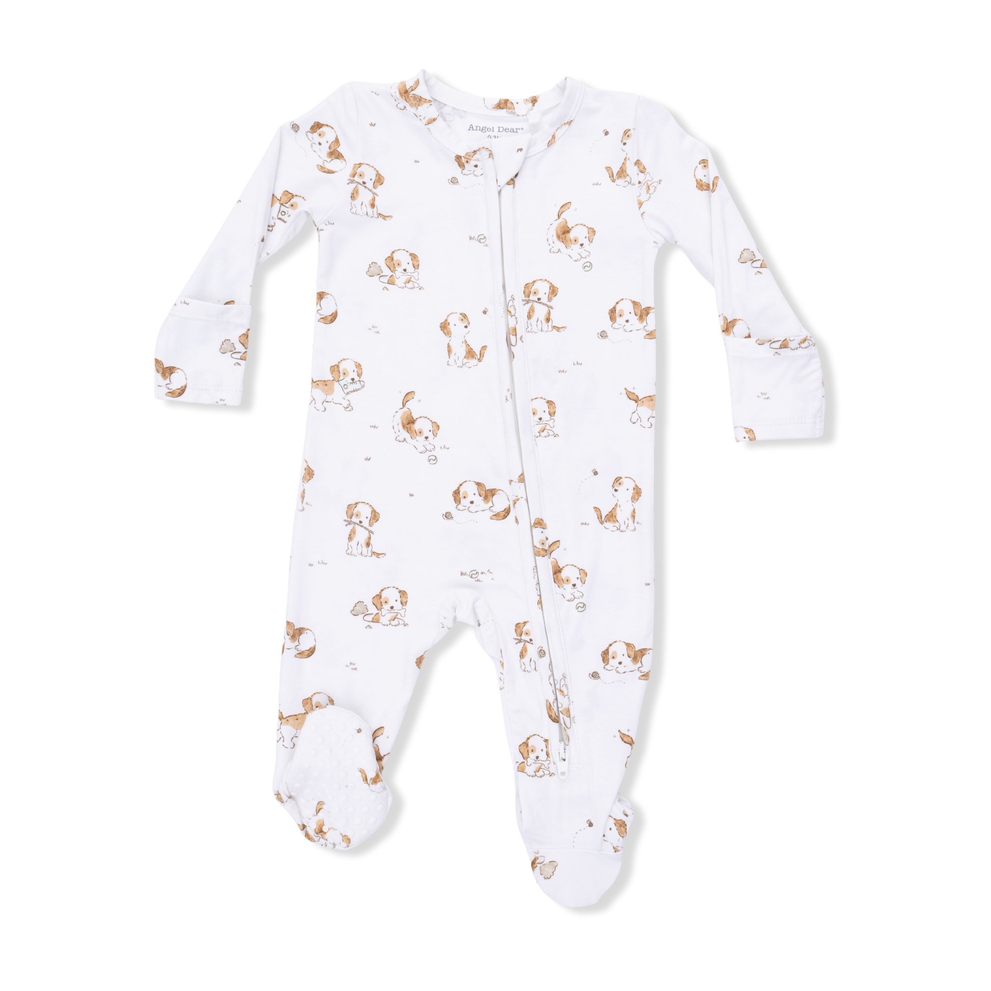 Explorer Puppy - 2 Way Zipper Footie - Hello Baby Apparel
