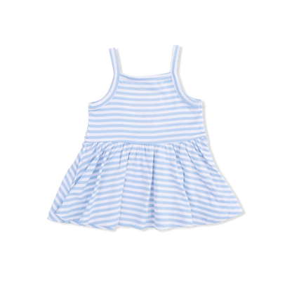 Striped Golf - Peplum Tank with Wide Leg Pant - Hello Baby Apparel