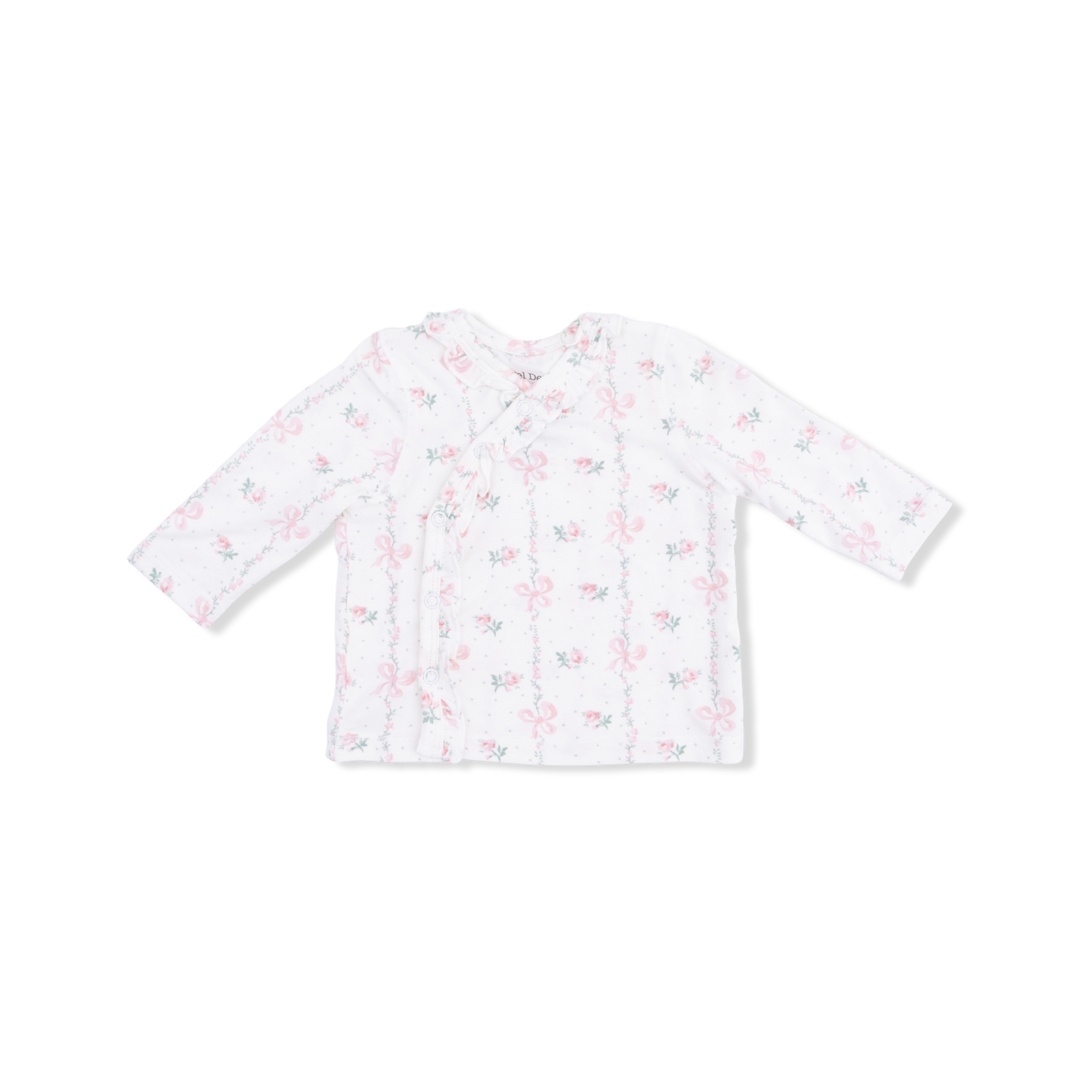 Dainty Buds and Bows - Take Me Home Set with Convertible Pant  & Swaddle Blanket Set - Hello Baby Apparel