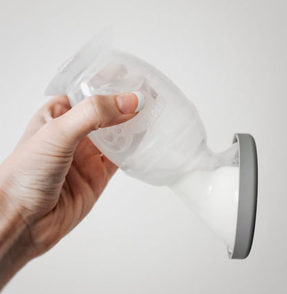 Haakaa Silicone Breast Pump Lid - Grey - Hello Baby Apparel