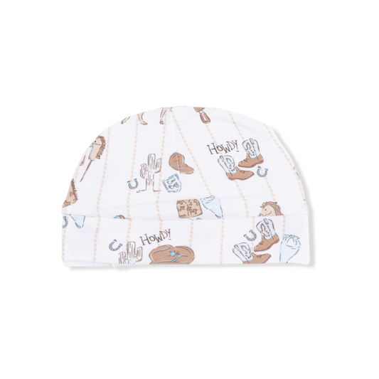 Cowboy Nursery - Beanie Hat - Hello Baby Apparel