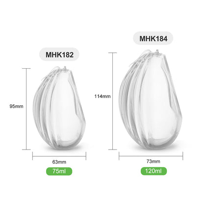 Haakaa Shell Wearable Silicone Breast Pump - Hello Baby Apparel