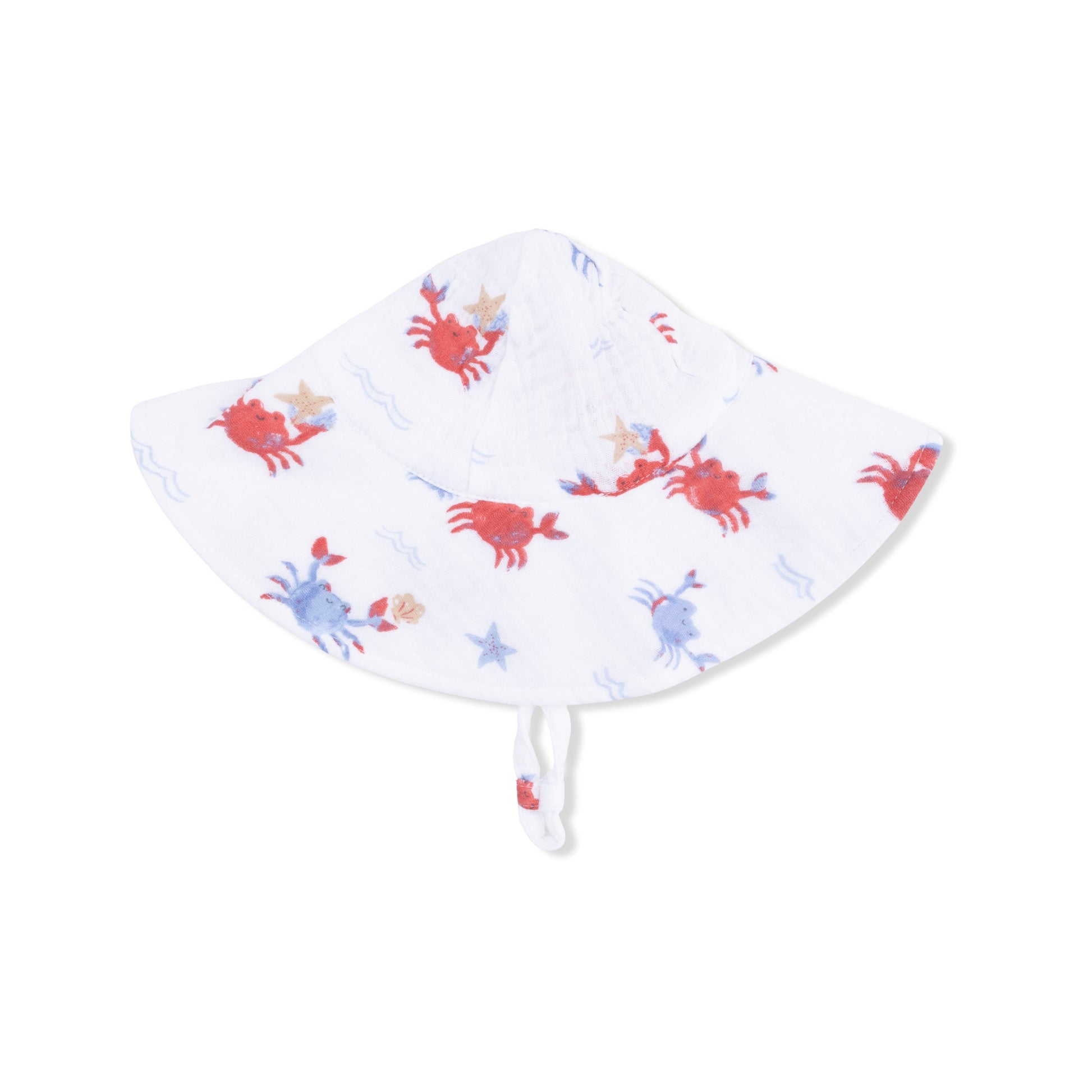 Crayon Crabs - Wide Brim Sun Hat - Hello Baby Apparel