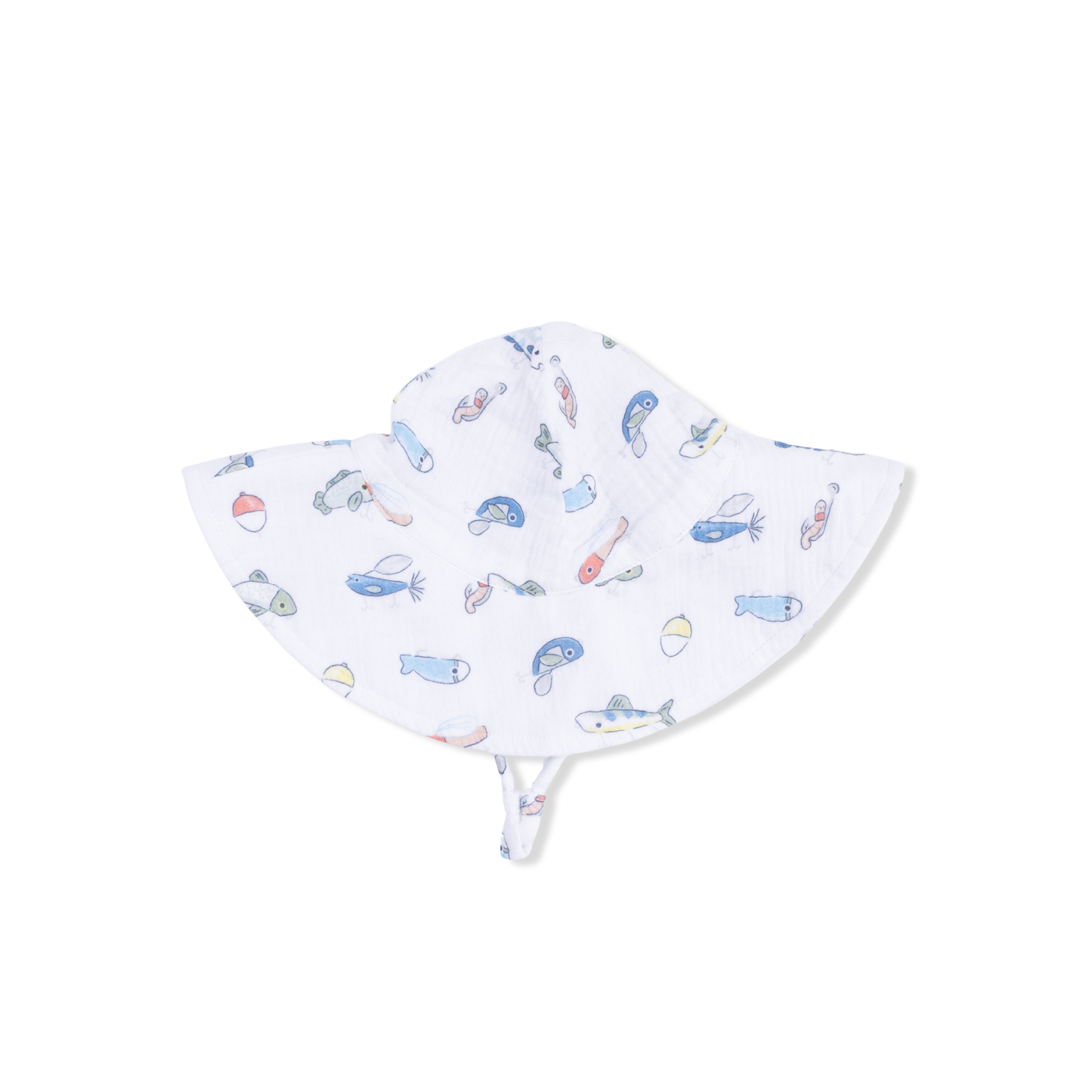 Fishing Lures - Wide Brim Sun Hat - Hello Baby Apparel