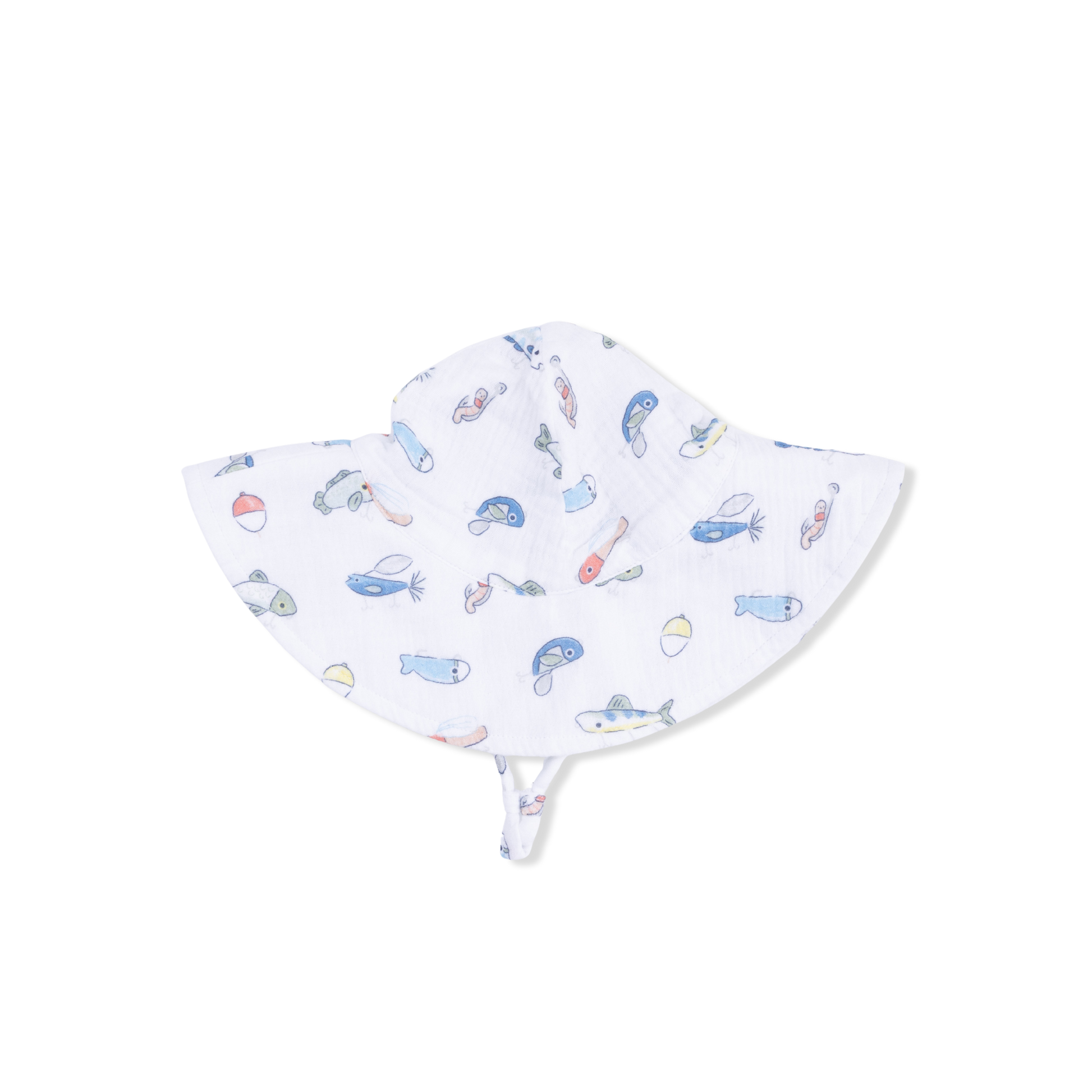 Fishing Lures - Wide Brim Sun Hat - Hello Baby Apparel