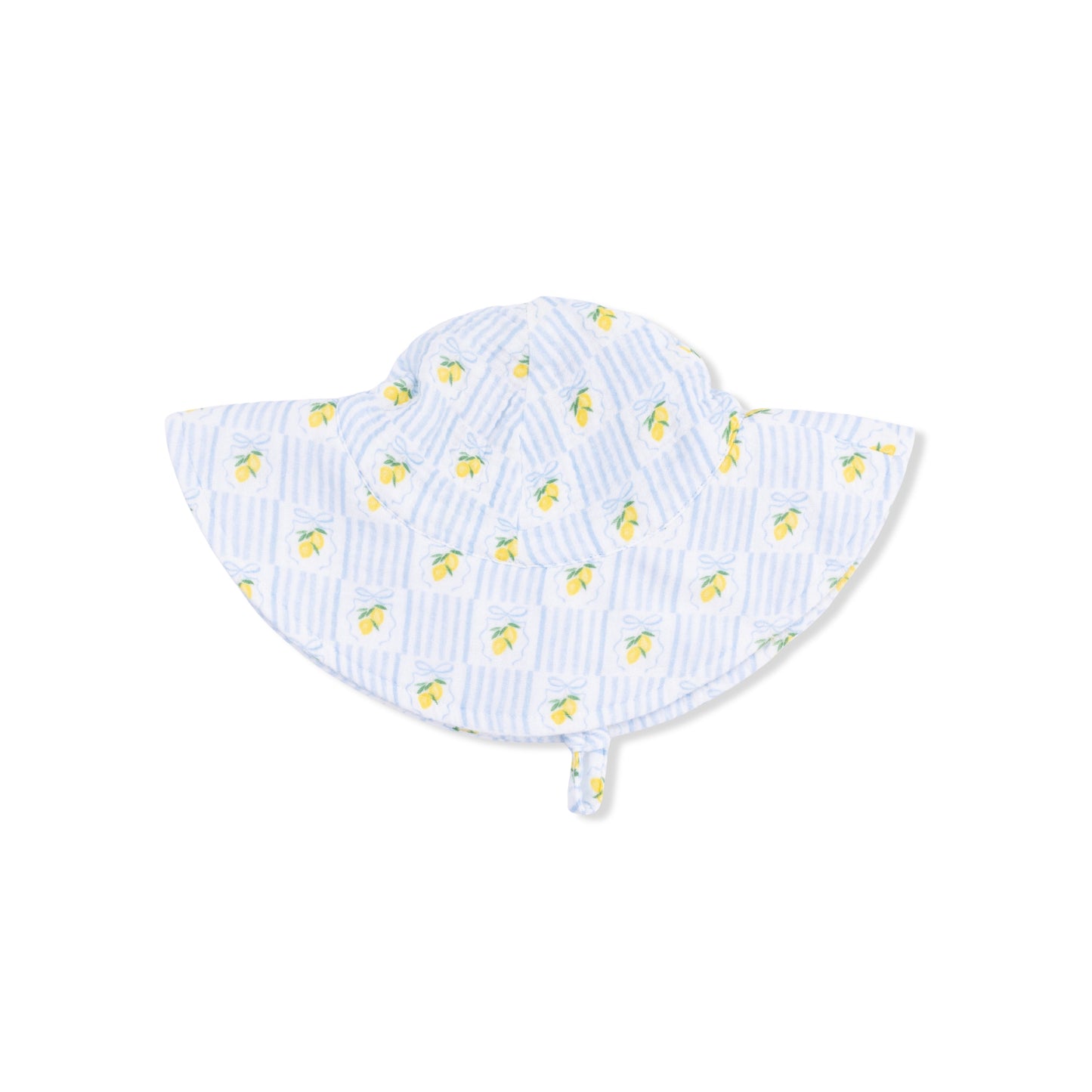 Lovely Lemons - Smocked Top with Bloomer & Sun Hat Set - Hello Baby Apparel