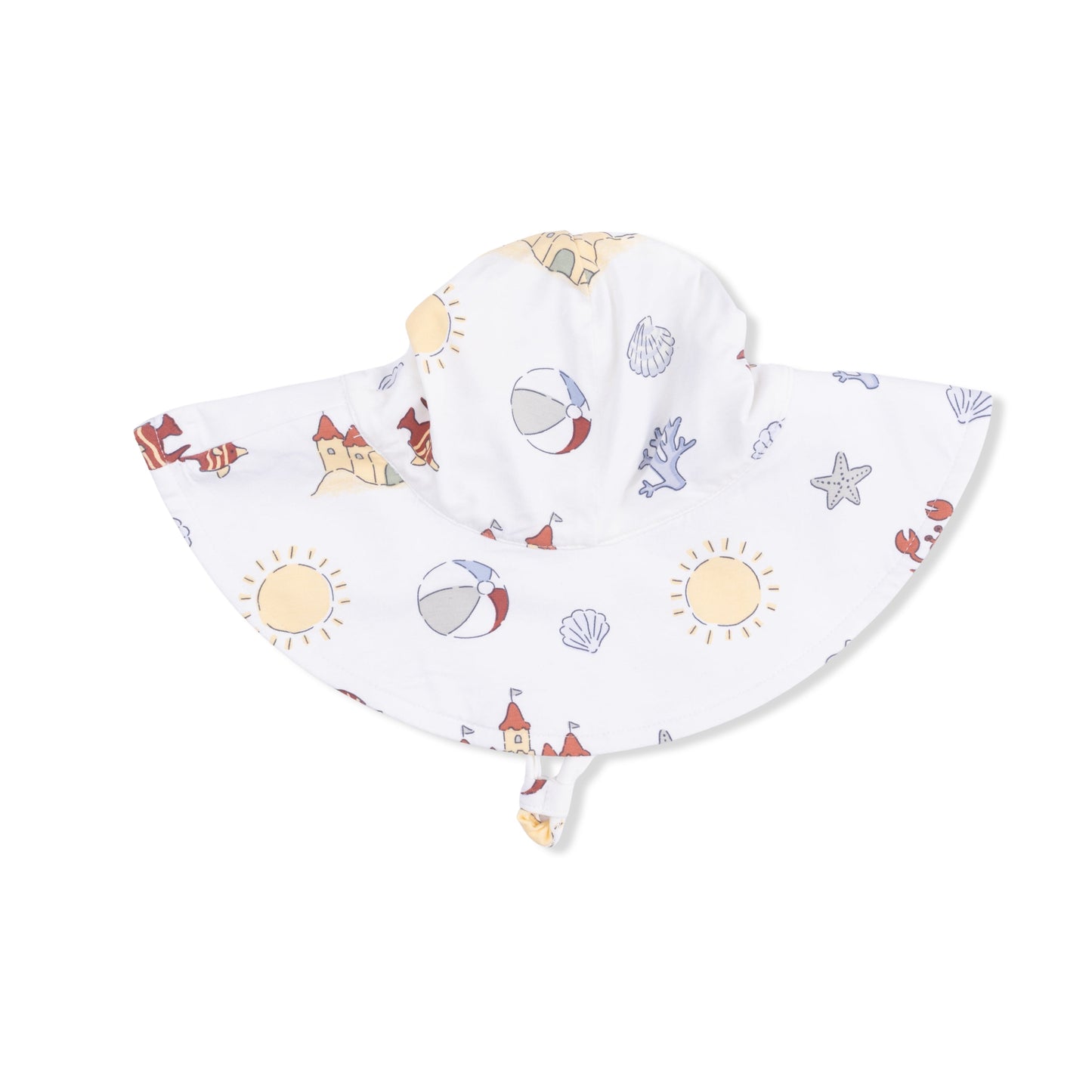 Sunny Sandcastles - Wide Brim Sun Hat - Hello Baby Apparel
