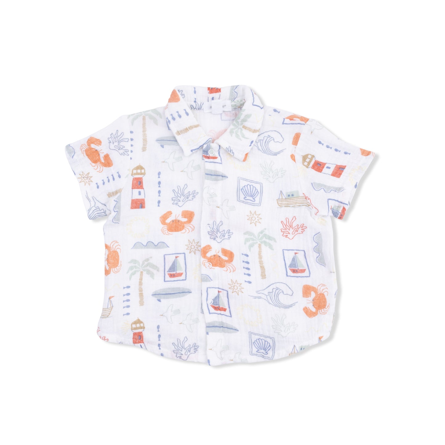 Club Mediterranean - Polo Button Up with Casual Short - Hello Baby Apparel