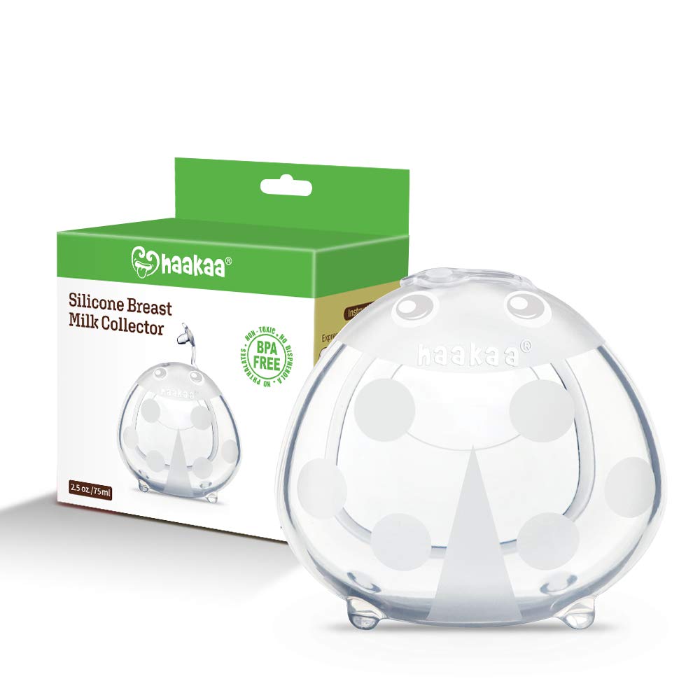 Haakaa Ladybug Silicone Milk Collector 2.5 oz/75 ml - Hello Baby Apparel