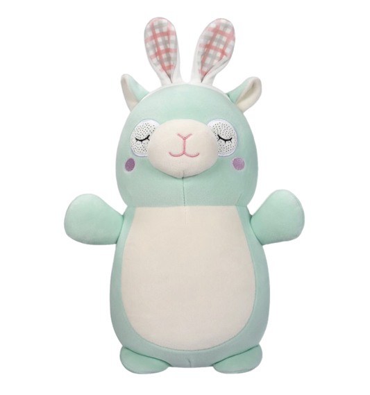 Squishmallow Easter Hug Mee 10" Miley Llama w Ears Plush Toy - Hello Baby Apparel