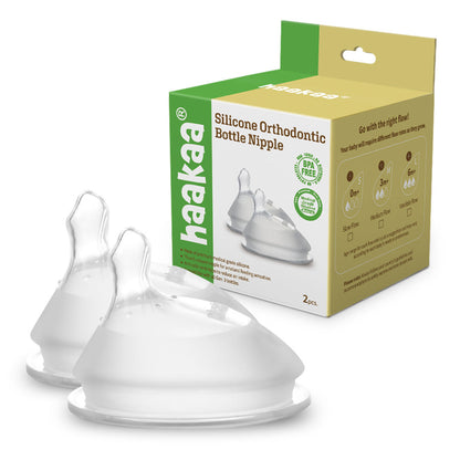 Haakaa Gen 3 Silicone Orthodontic Anti-Colic Nipple 2 PK - Hello Baby Apparel