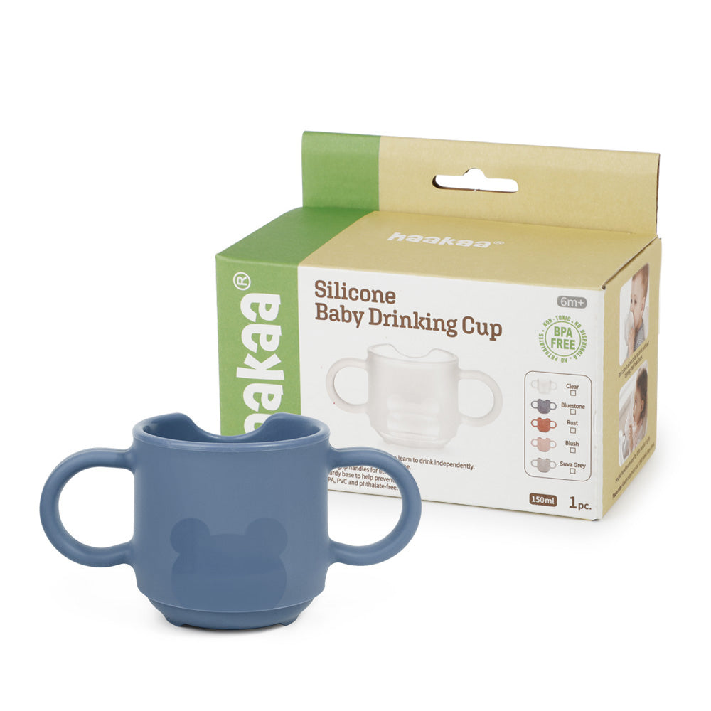 Haakaa Silicone Baby Drinking Cup 1 pk - Hello Baby Apparel