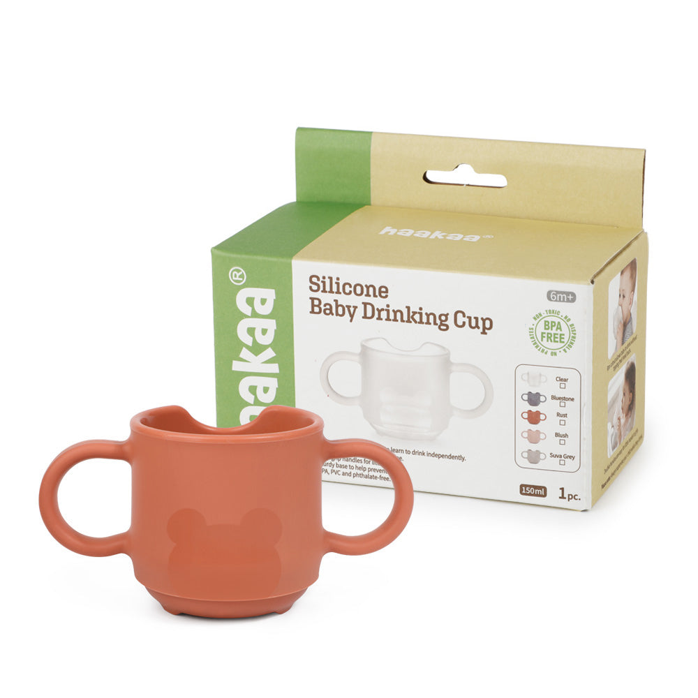 Haakaa Silicone Baby Drinking Cup 1 pk - Hello Baby Apparel