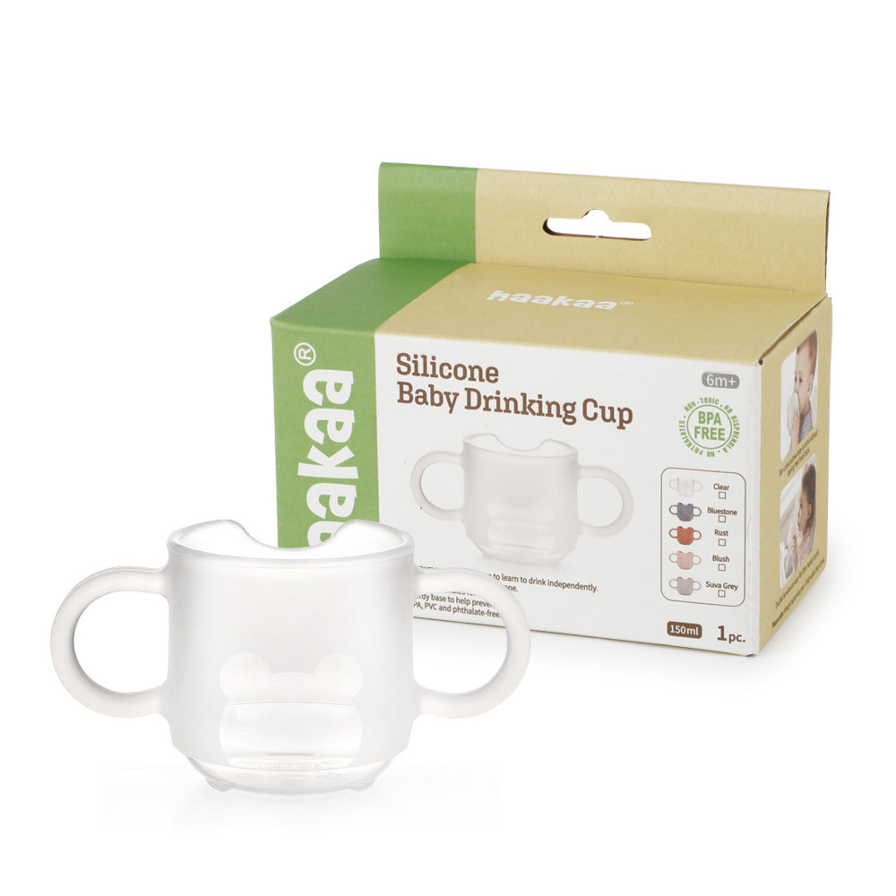 Haakaa Silicone Baby Drinking Cup 1 pk - Hello Baby Apparel