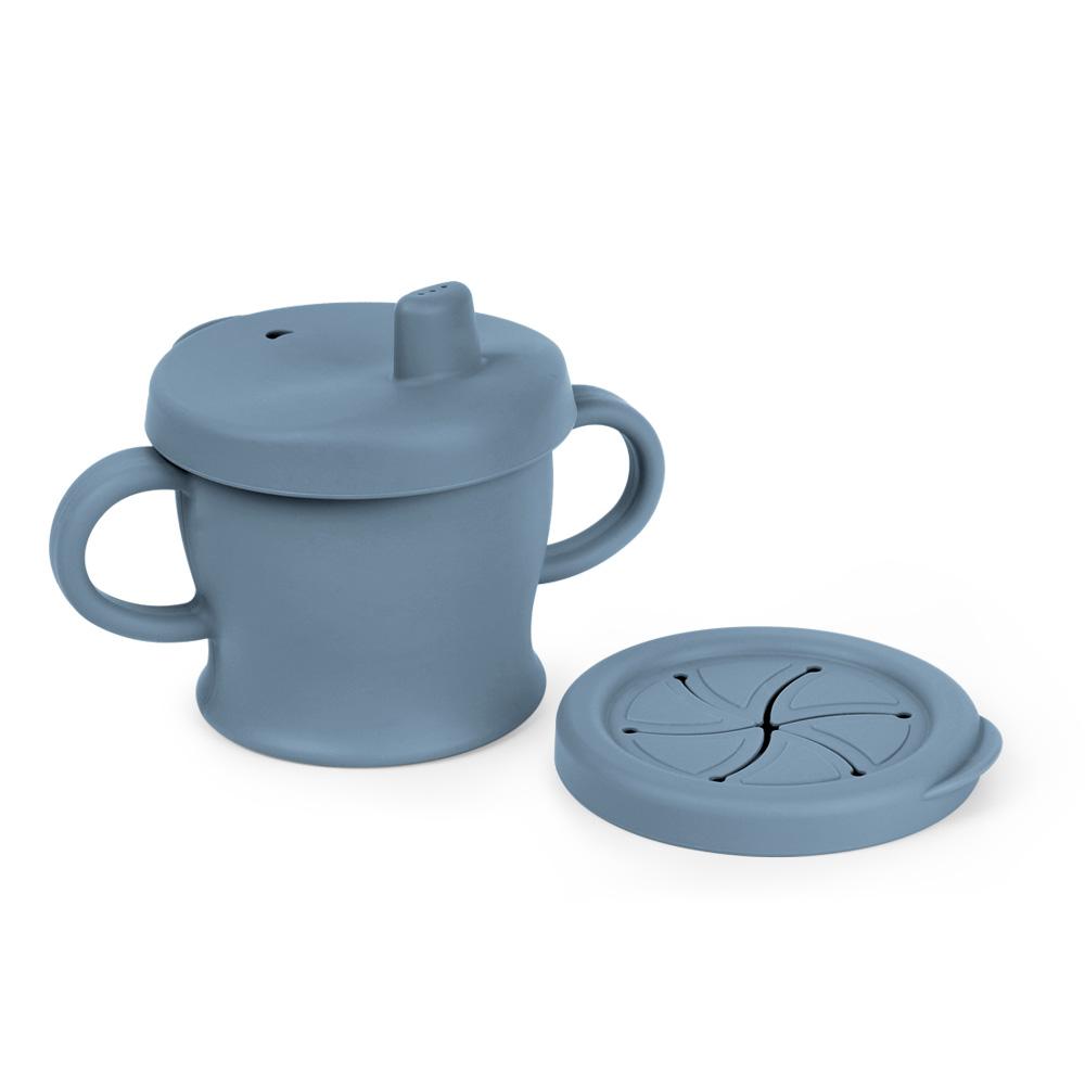 Haakaa Silicone Sip-N-Snack Cup 8 oz - Hello Baby Apparel
