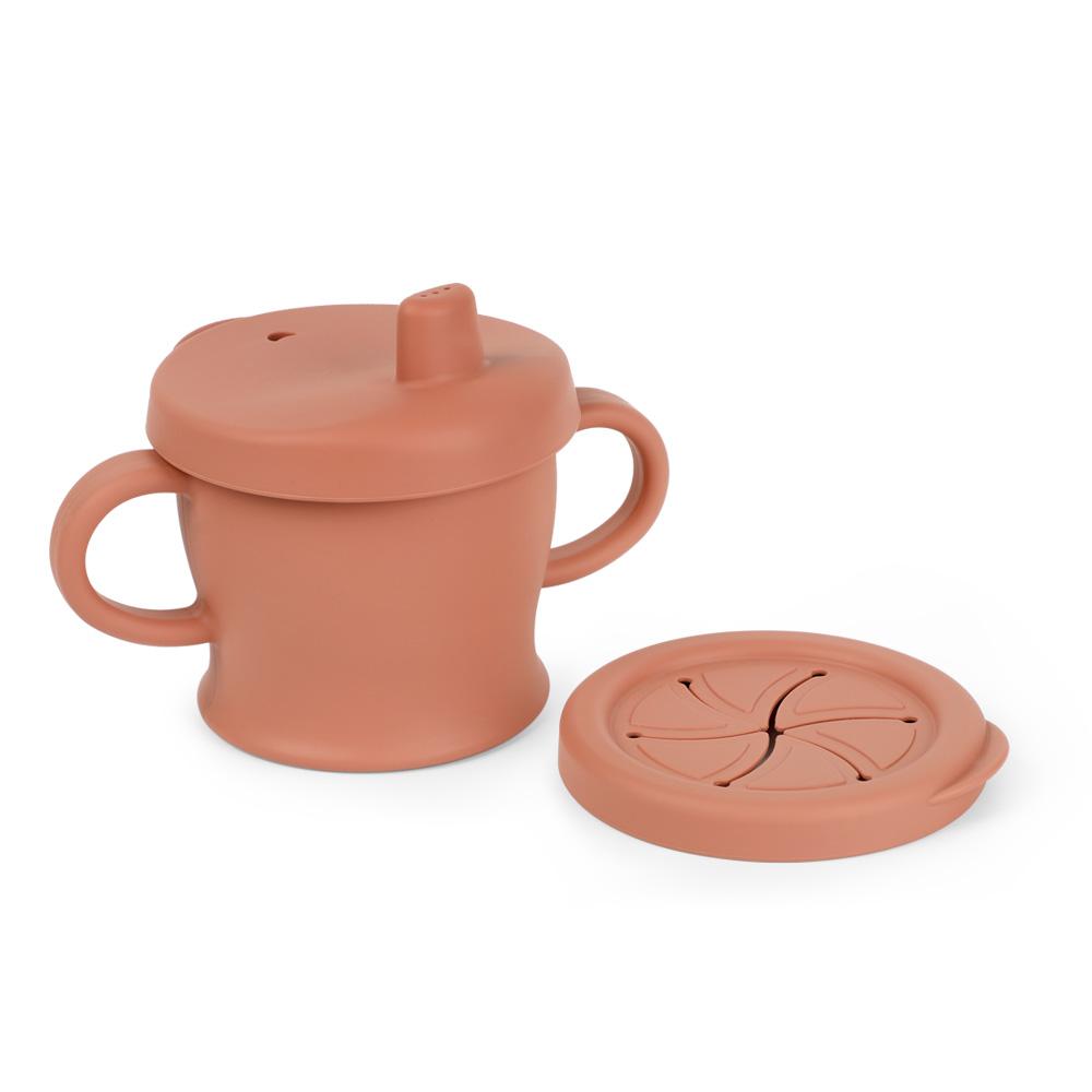 Haakaa Silicone Sip-N-Snack Cup 8 oz - Hello Baby Apparel