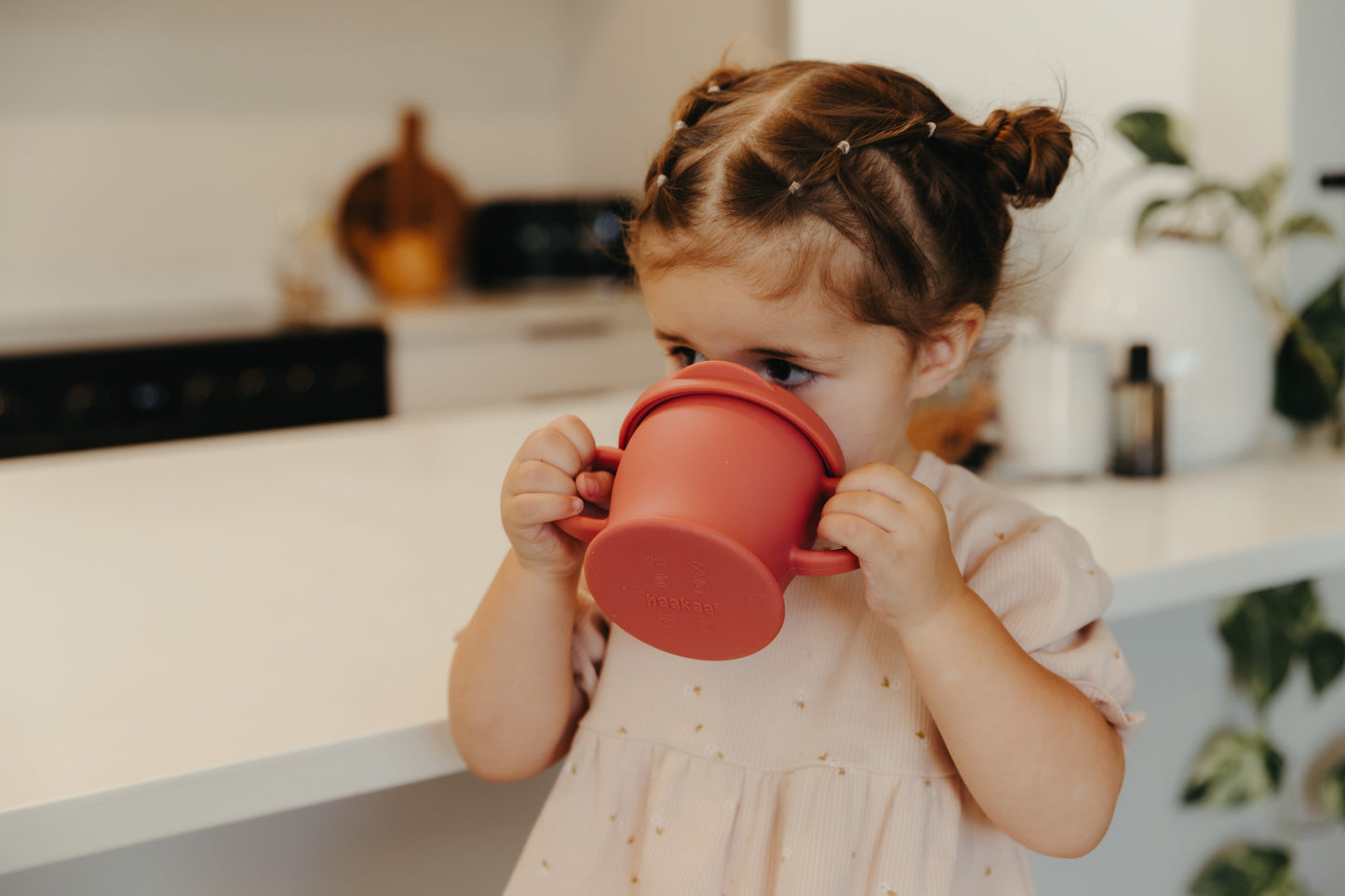 Haakaa Silicone Sip-N-Snack Cup 8 oz - Hello Baby Apparel
