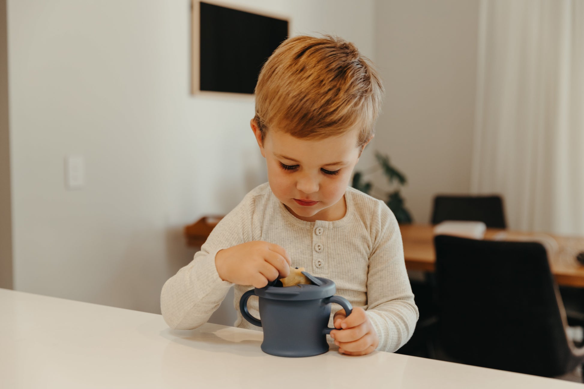 Haakaa Silicone Sip-N-Snack Cup 8 oz - Hello Baby Apparel