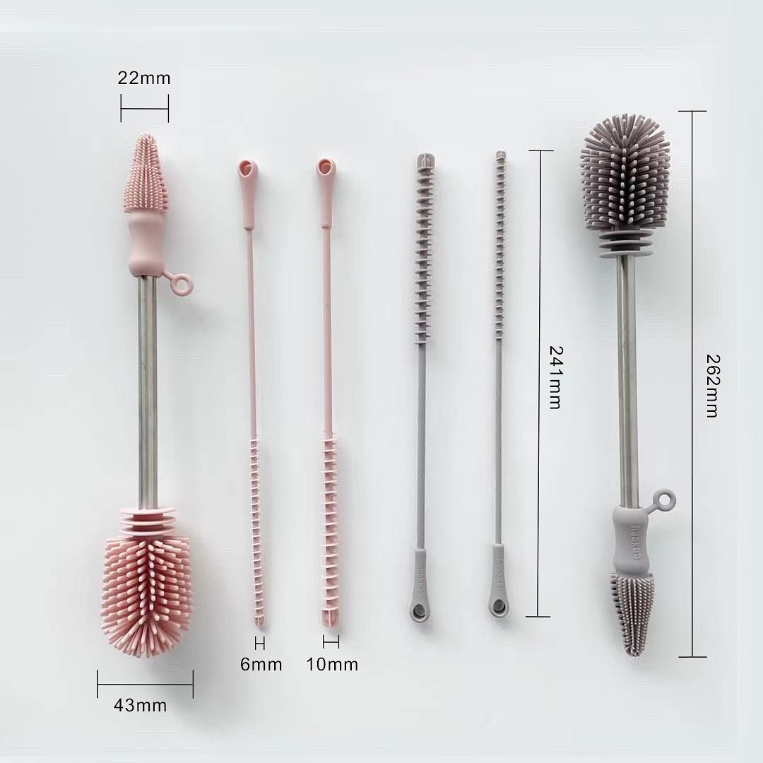 Haakaa Silicone Cleaning Brush Kit - Hello Baby Apparel