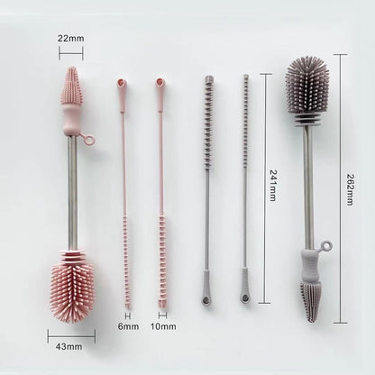 Haakaa Silicone Cleaning Brush Kit - Hello Baby Apparel
