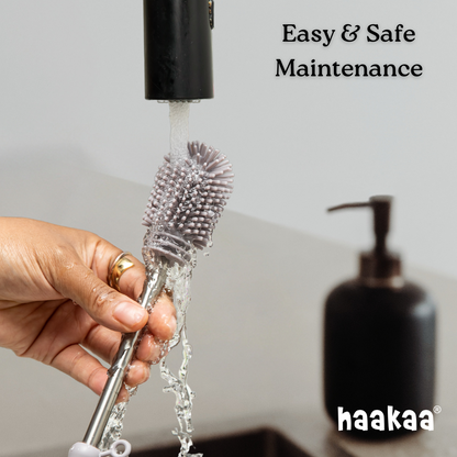 Haakaa Silicone Cleaning Brush Kit - Hello Baby Apparel