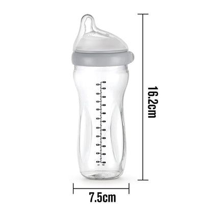 Haakaa Generation 3 Glass Baby Bottle 10 oz/300 ml, 1 PK - Hello Baby Apparel