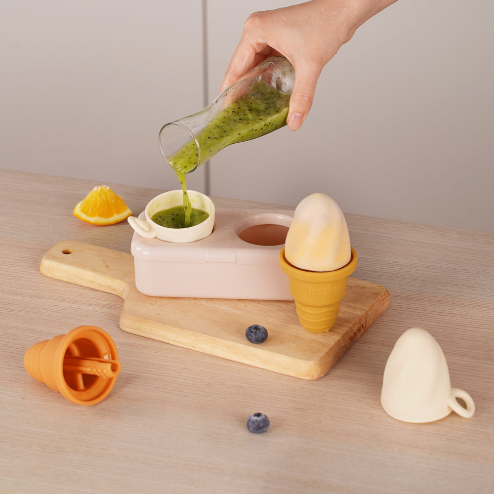 Haakaa Freeze-N-Sip Ice Cream Mould Set - Hello Baby Apparel