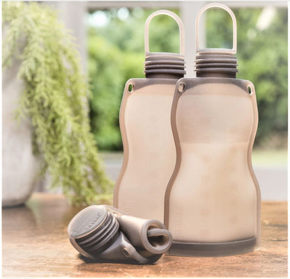 Haakaa Silicone Milk Storage Bag & Sippy Spout Combo - Hello Baby Apparel