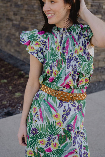 Eloise Top | Garden Party - Hello Baby Apparel
