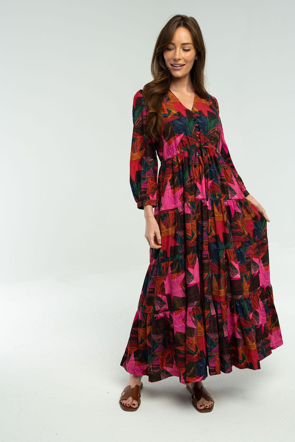 Maria Maxi Dress - Hello Baby Apparel