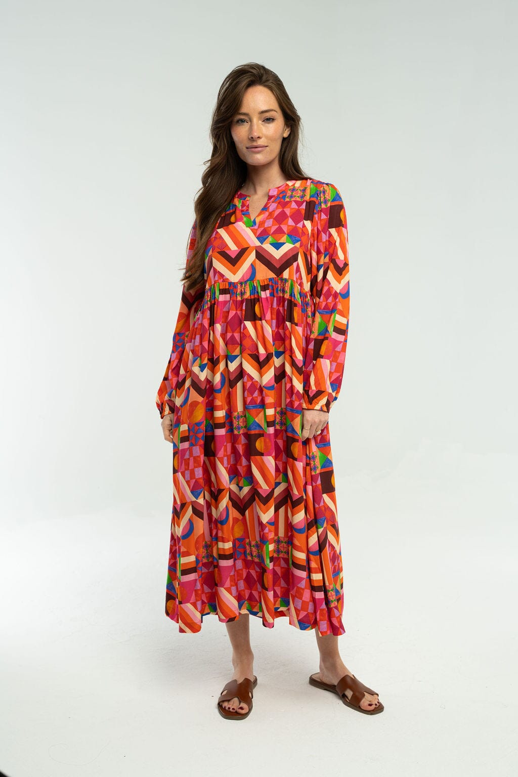 Long Sleeve Jenny Maxi - Hello Baby Apparel