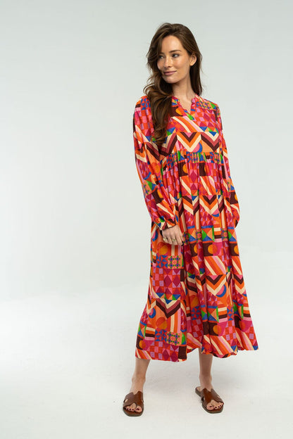 Long Sleeve Jenny Maxi - Hello Baby Apparel