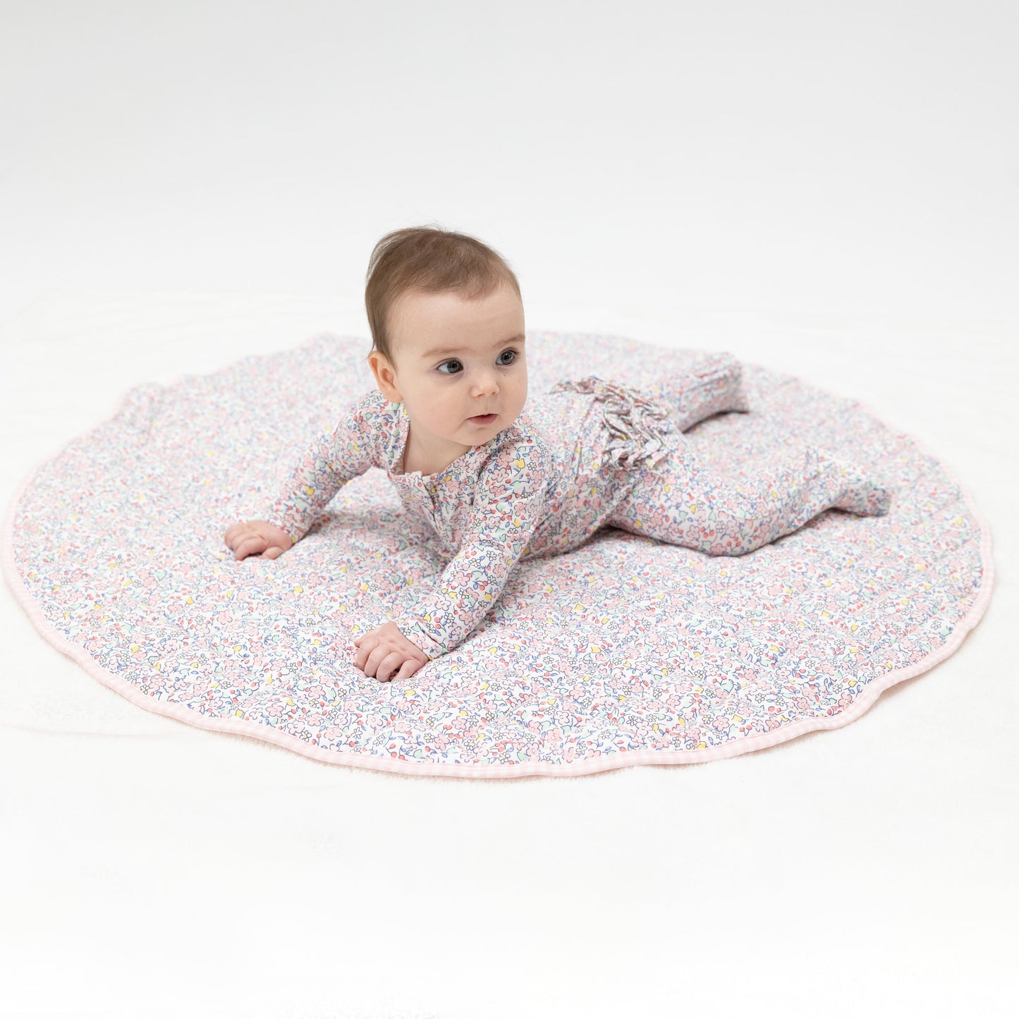 Elizabeth's Garden - Quilted Playmat - Hello Baby Apparel