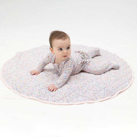 Elizabeth's Garden - Quilted Playmat - Hello Baby Apparel