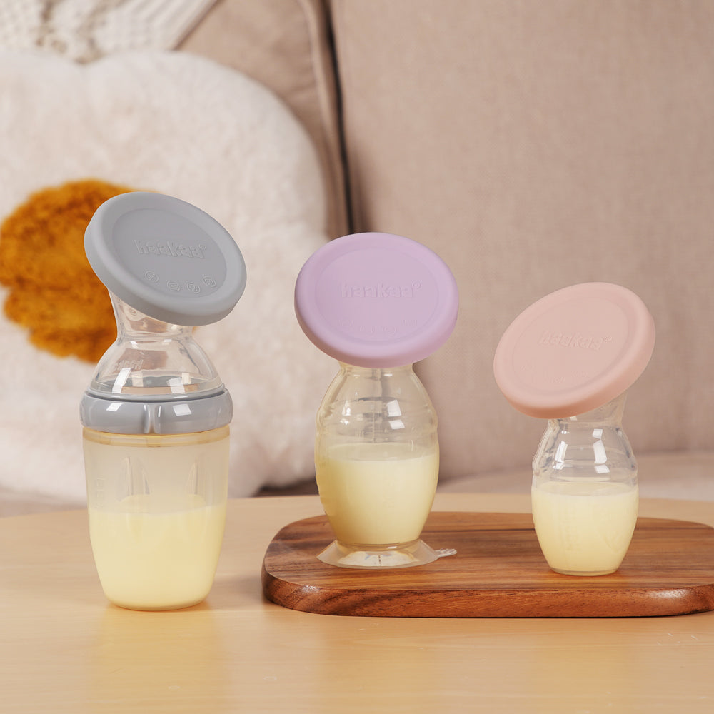 Haakaa Silicone Breast Pump Lid (1 pk) - Blush - Hello Baby Apparel
