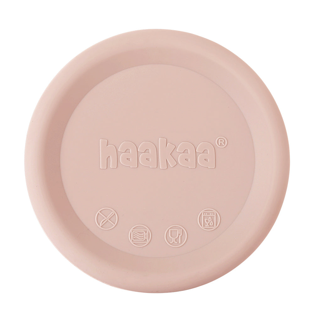 Haakaa Silicone Breast Pump Lid (1 pk) - Blush - Hello Baby Apparel