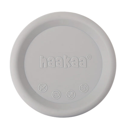 Haakaa Silicone Breast Pump Lid - Grey - Hello Baby Apparel