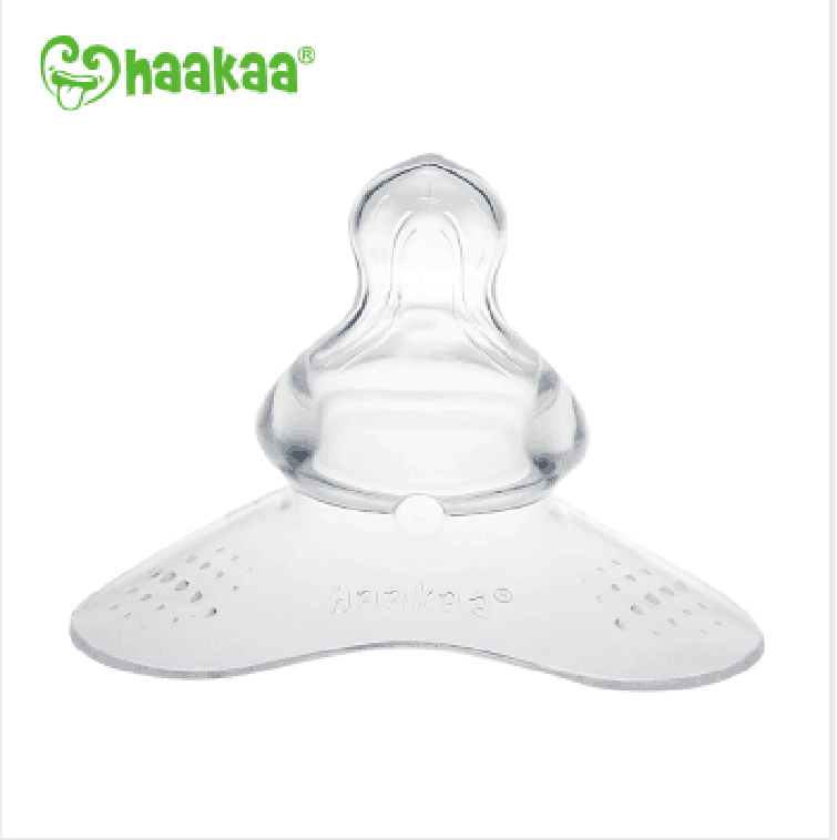 Haakaa Silicone Breastfeeding Nipple Shield with Orthodontic Nipple, 1 PK - Hello Baby Apparel