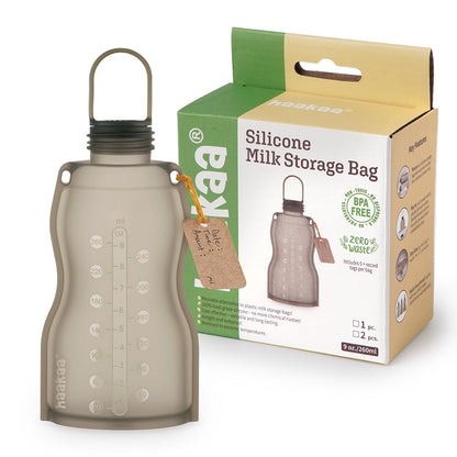 Haakaa Silicone Milk Storage Bag (9oz/260ml) - Hello Baby Apparel