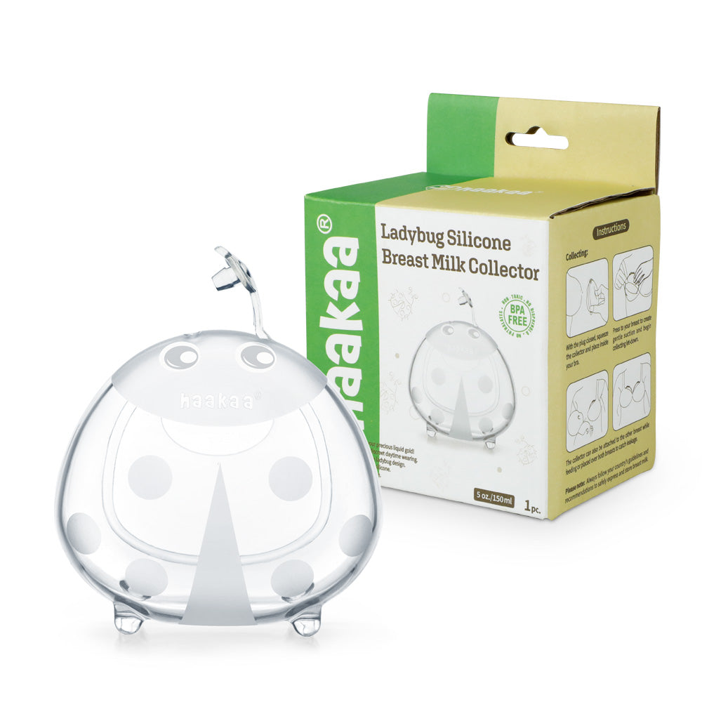 Haakaa Ladybug Silicone Milk Collector 5 oz/150 ml - Hello Baby Apparel