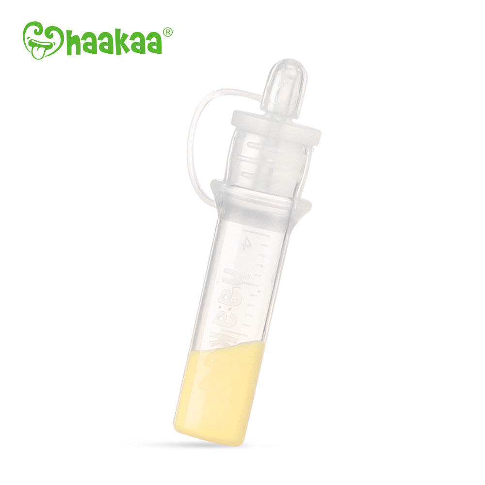 Haakaa Silicone Colostrum Collectors 4 ml, 2 PK (Pre-Sterilized) - Hello Baby Apparel