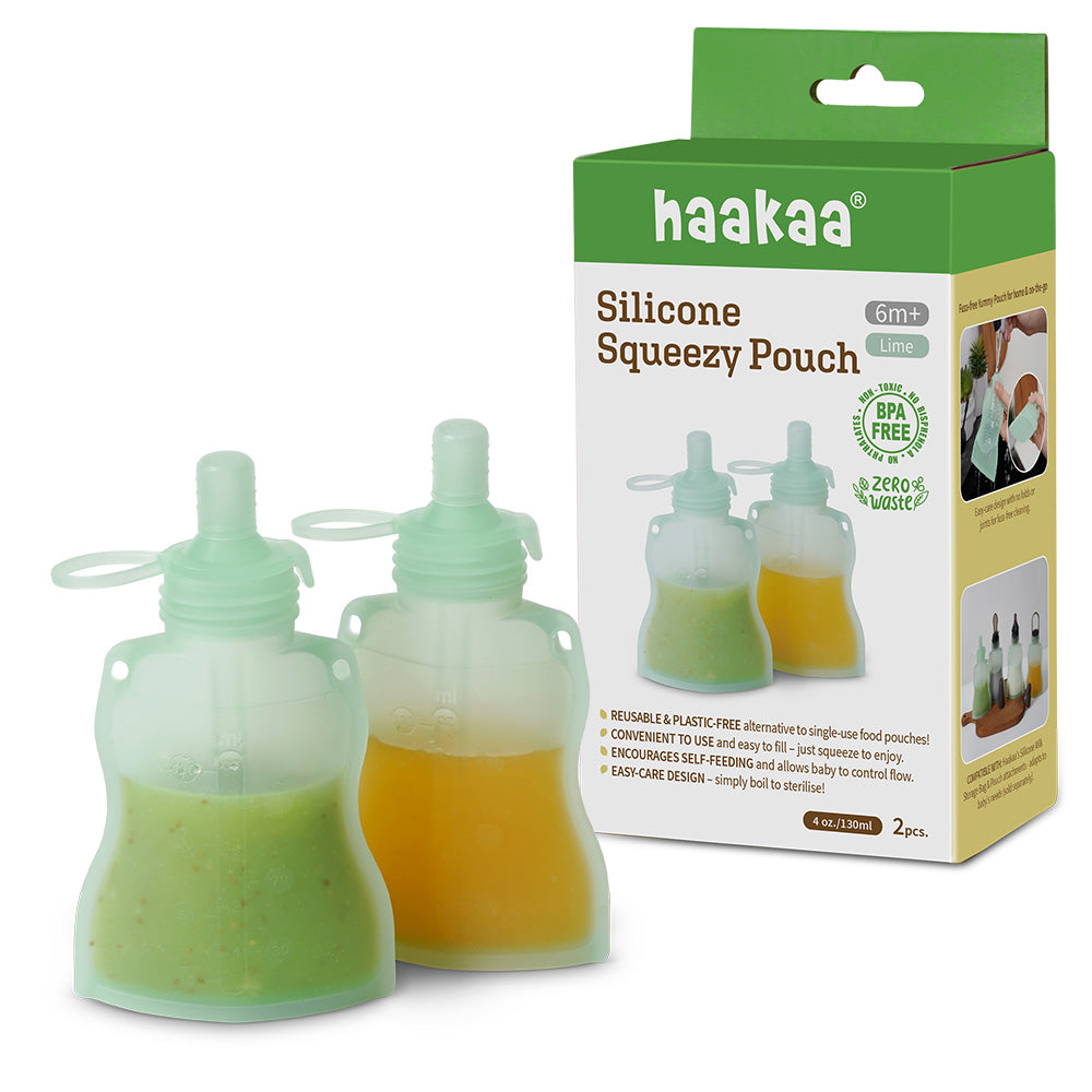 Haakaa Silicone Yummy Pouch 4.5 oz - Hello Baby Apparel